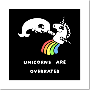 Unicorns Are Overrated Posters and Art